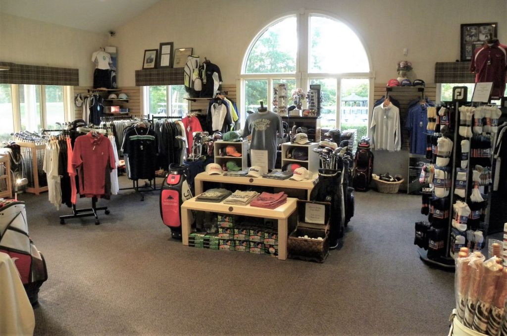 inside of proshop